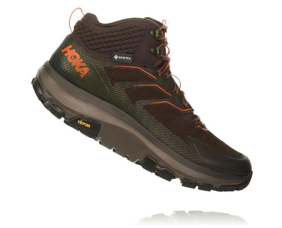 Chaussure Randonnée Hoka One One Toa Gore-Tex Homme - Marron - VFS-854967